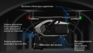 SISTEMA ANTICOLISIÓN DJI INSPIRE 2