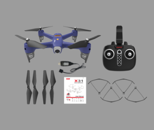 CONTENIDO DEL PAQUETE DRON SYMA X31