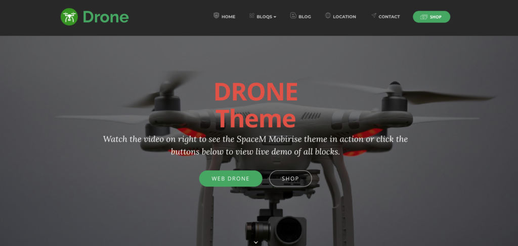 WEB DE DRONES
