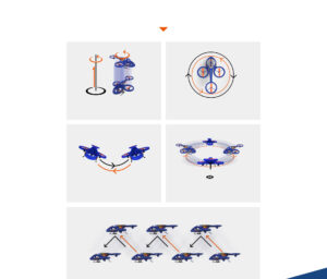 DRON TF1001. VUELO DE LA RANA.