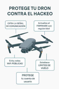 Protege tu dron contra el hackeo.