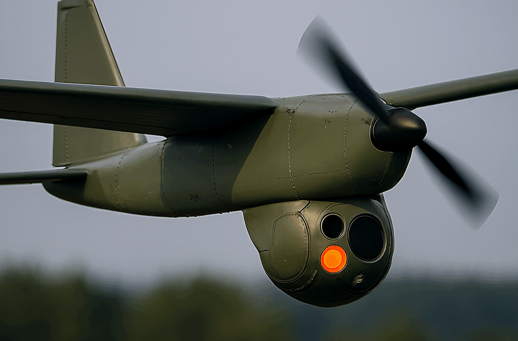 DRON MILITAR DE RECONOCIMIENTO Y VIGILANCIA