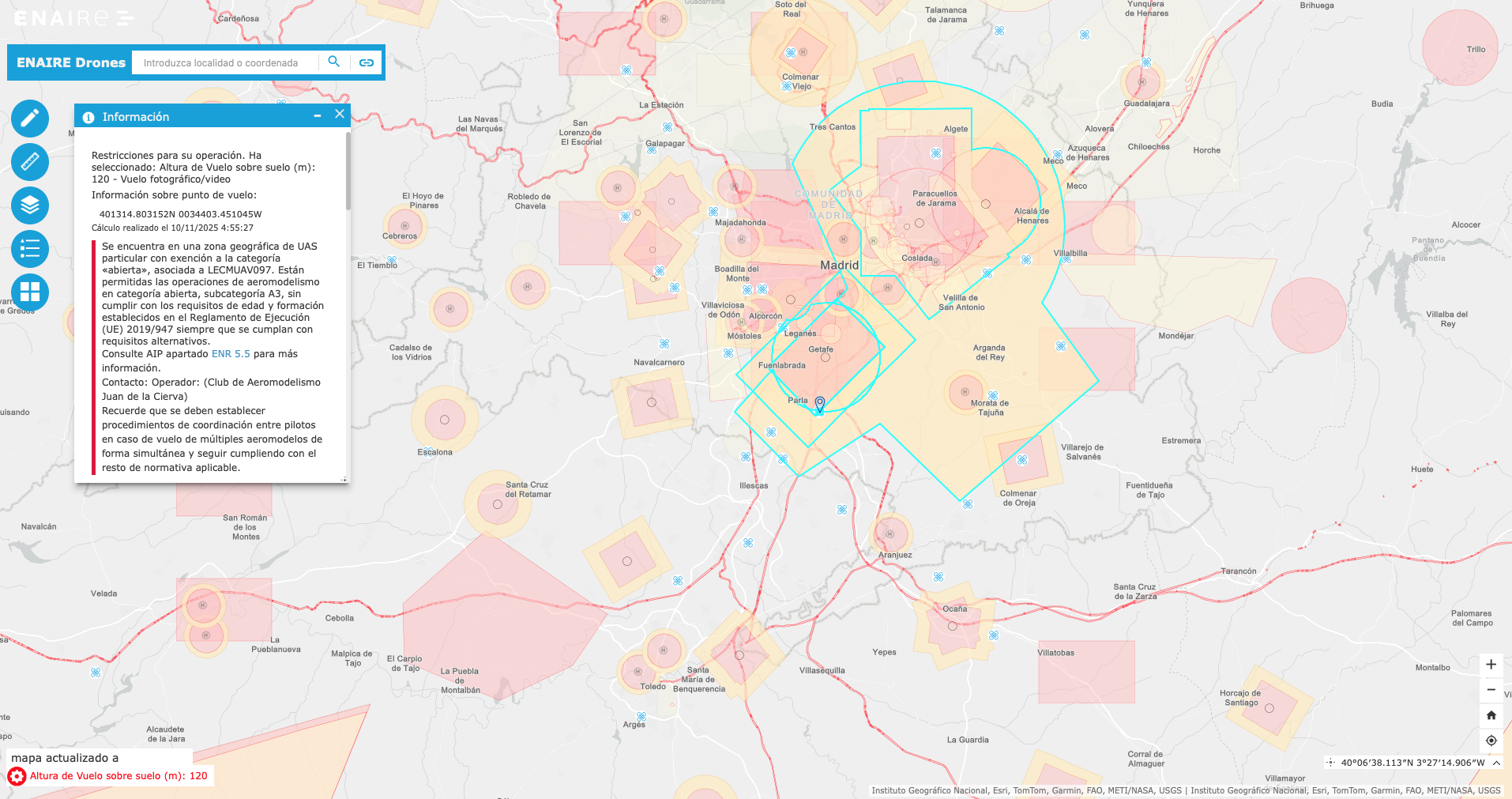 MAPA ENAIRE MADRID MAPA ENAIRE MADRID