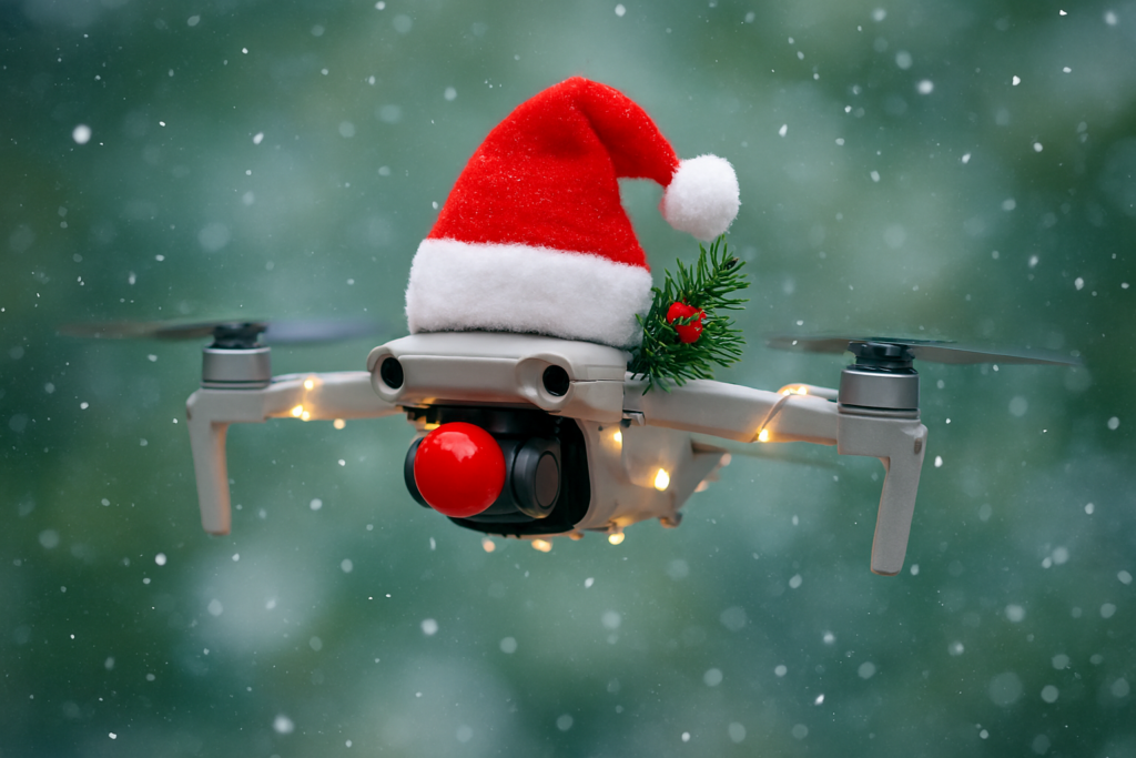 DRON NAVIDAD 2025