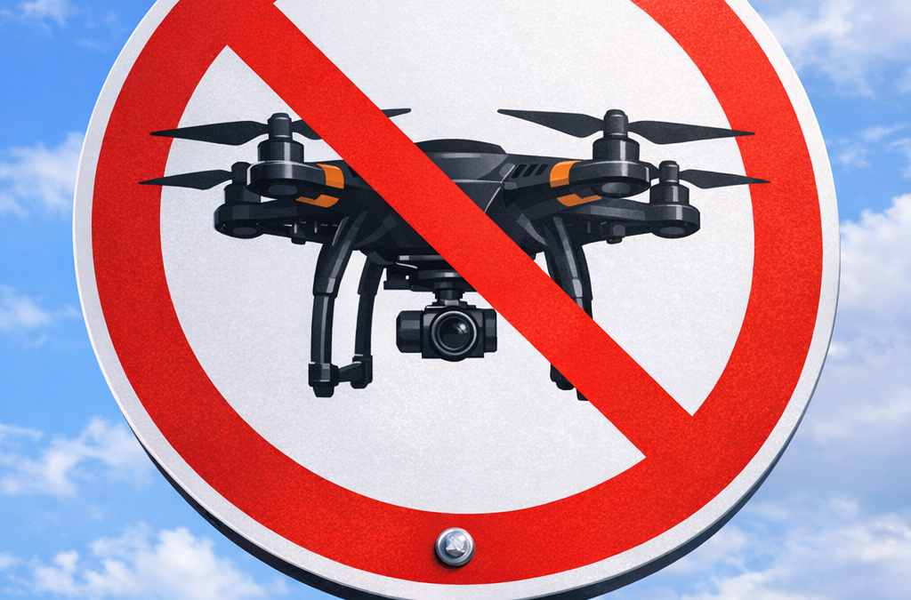 Qué no se puede hacer con un dron