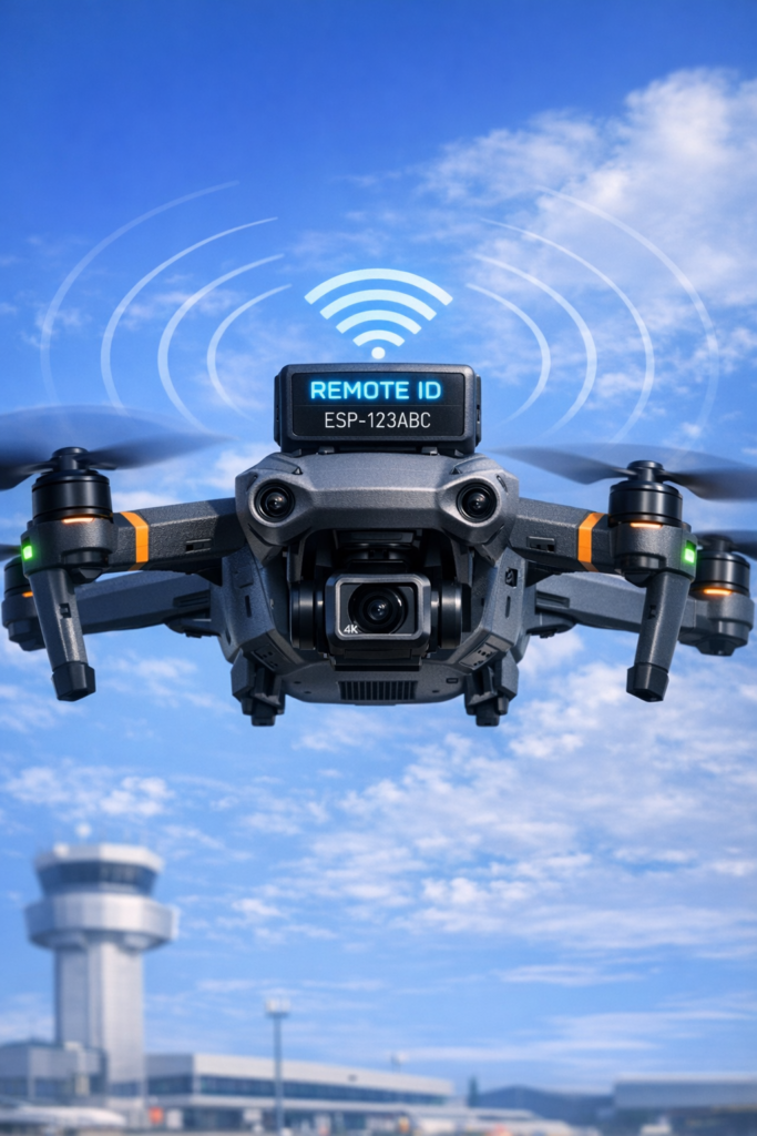 Remote ID dron
