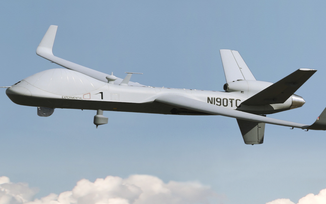 Dron en Groenlandia