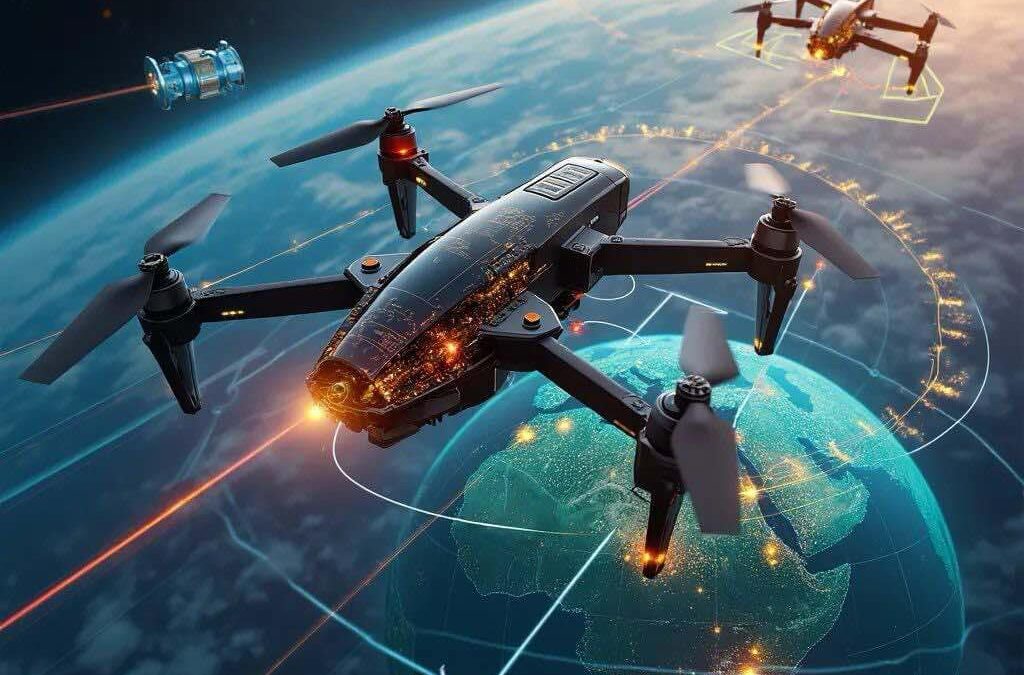 Drones y Satélites